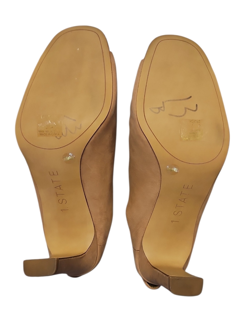 1. State Pettle Slingback Sandal Tan Sz 10 - Picture 8 of 8